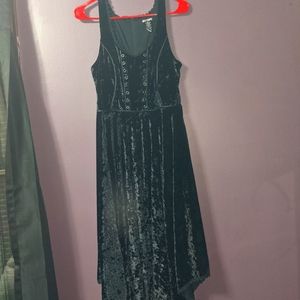 Black Velvet hot topic gothic dress
